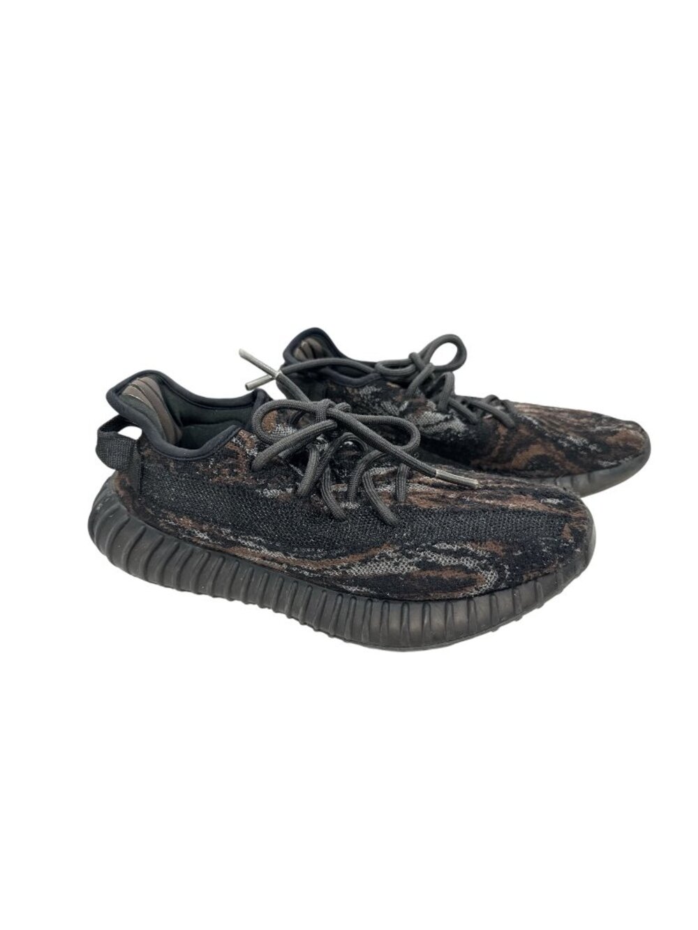 Adidas Yeezy Boost 350 V2 Black Brown Knit Sneakers Mens Size 6 Made In Vietnam
